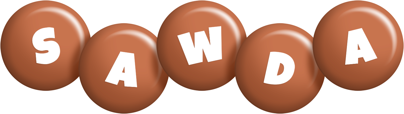 Sawda candy-brown logo