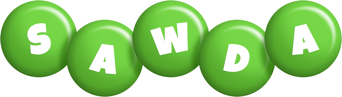 Sawda candy-green logo