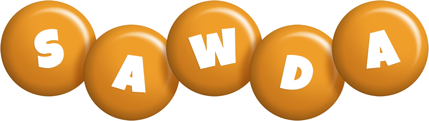 Sawda candy-orange logo