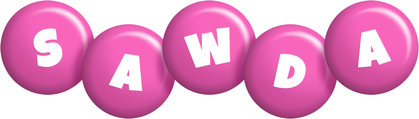 Sawda candy-pink logo
