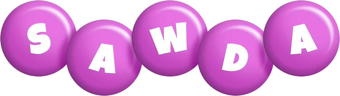 Sawda candy-purple logo