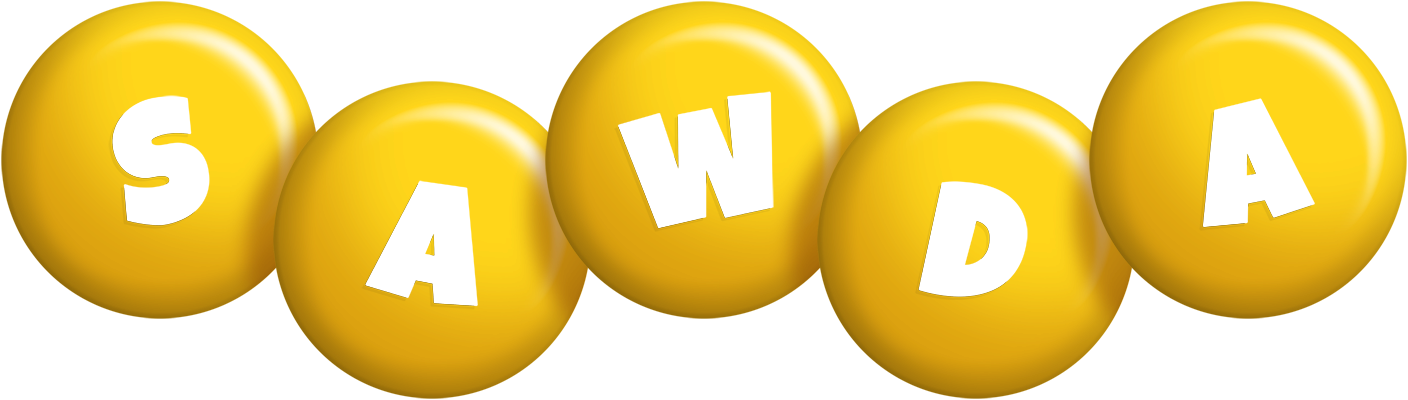 Sawda candy-yellow logo