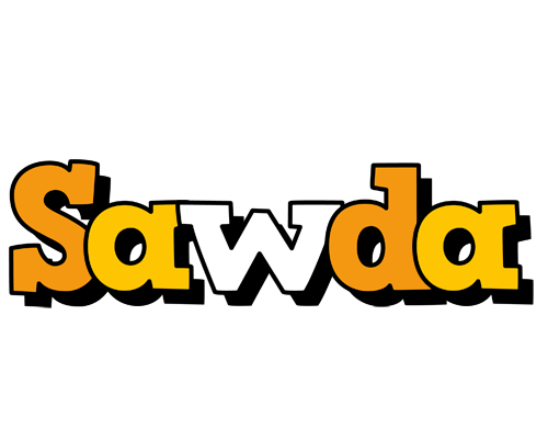 Sawda cartoon logo
