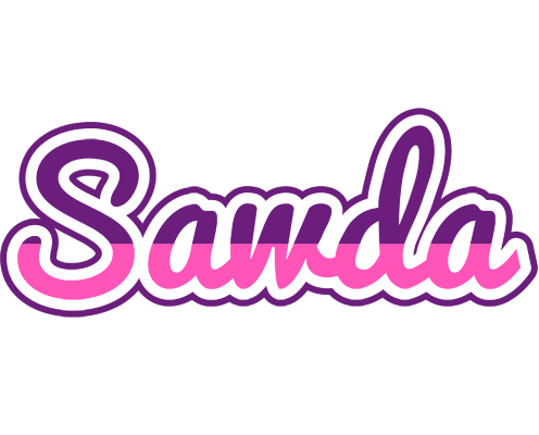 Sawda cheerful logo