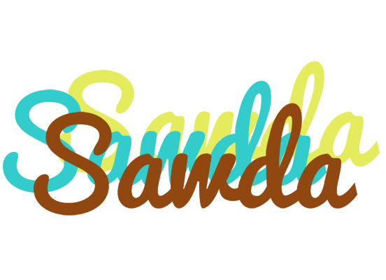 Sawda cupcake logo