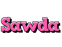 Sawda girlish logo