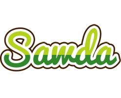 Sawda golfing logo