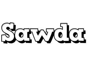 Sawda snowing logo