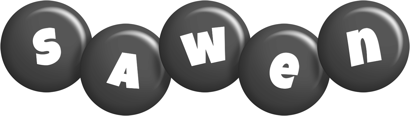 Sawen candy-black logo