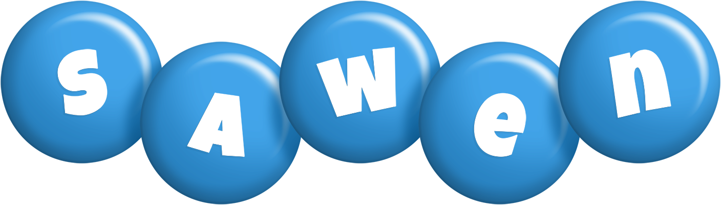 Sawen candy-blue logo