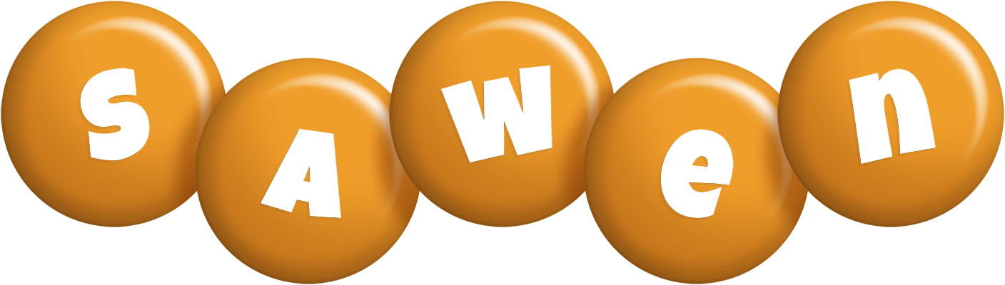 Sawen candy-orange logo