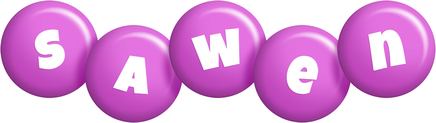 Sawen candy-purple logo
