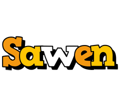 Sawen cartoon logo