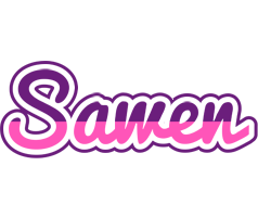 Sawen cheerful logo