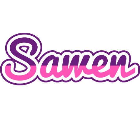 Sawen cheerful logo