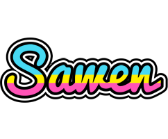 Sawen circus logo