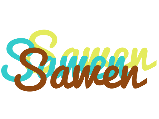 Sawen cupcake logo