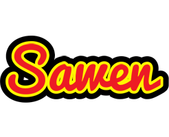 Sawen fireman logo