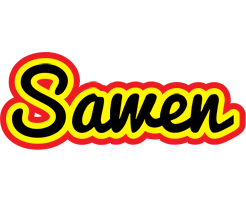 Sawen flaming logo