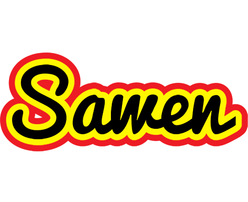 Sawen flaming logo