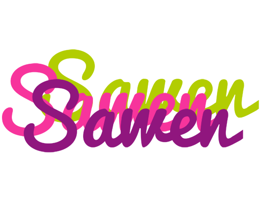 Sawen flowers logo