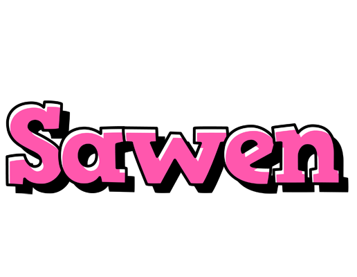 Sawen girlish logo
