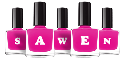 Sawen nails logo