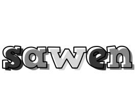 Sawen night logo