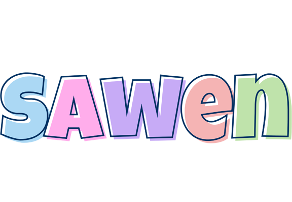 Sawen pastel logo