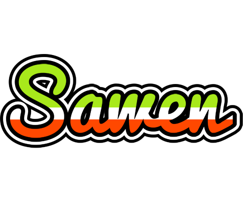 Sawen superfun logo