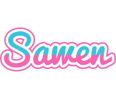 Sawen woman logo