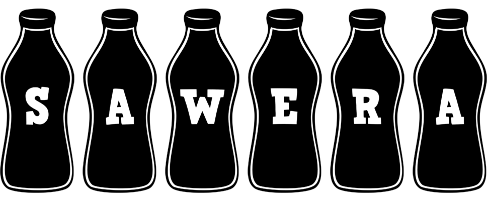 Sawera bottle logo