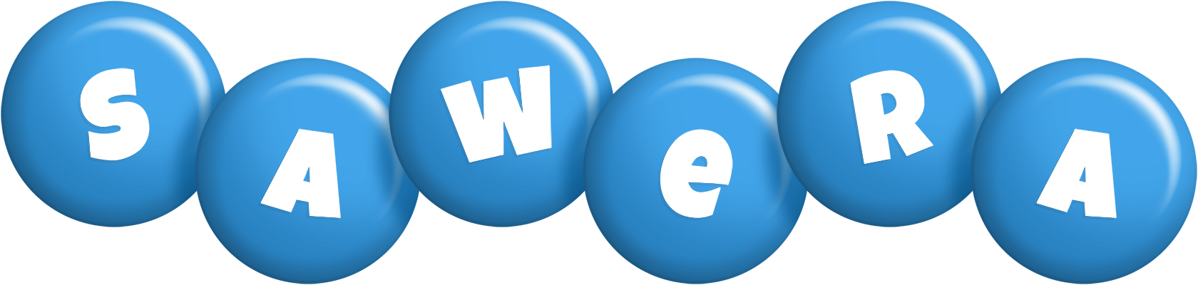 Sawera candy-blue logo