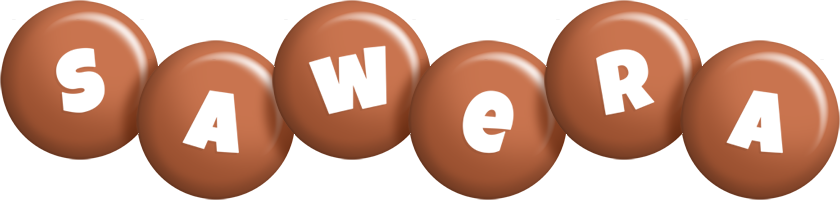 Sawera candy-brown logo