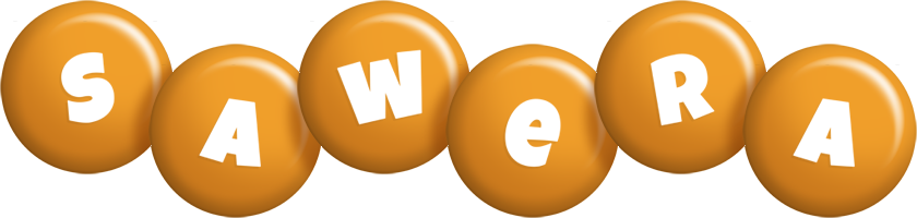 Sawera candy-orange logo