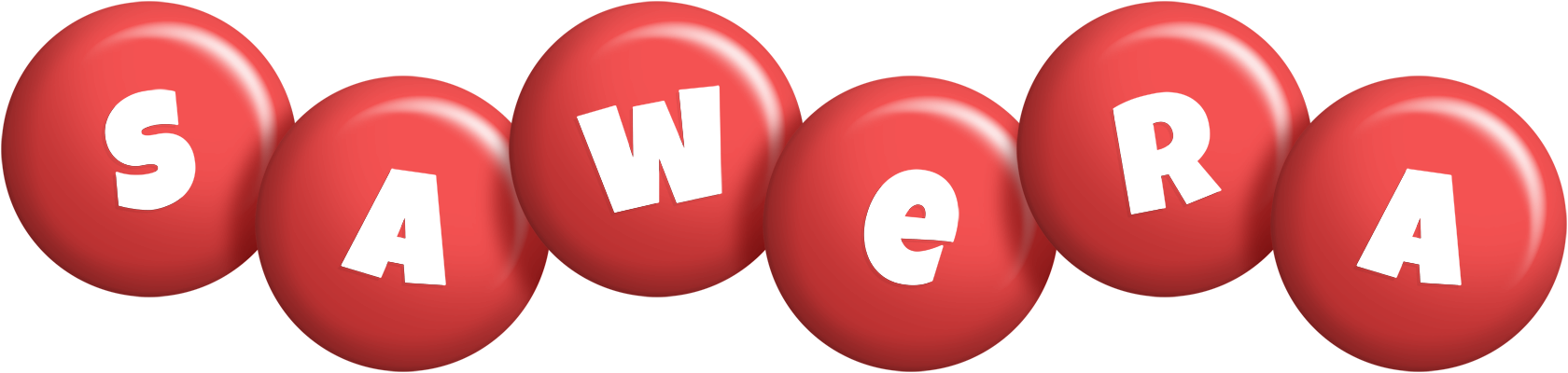 Sawera candy-red logo