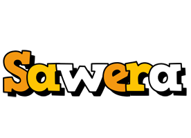 Sawera cartoon logo