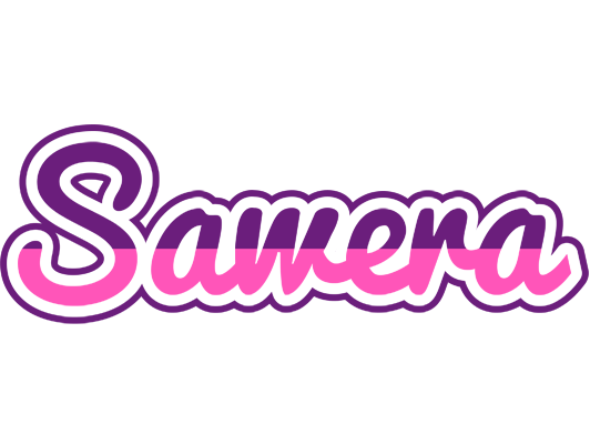 Sawera cheerful logo