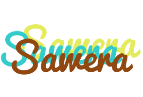 Sawera cupcake logo