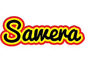 Sawera flaming logo