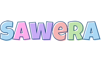 Sawera pastel logo