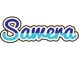 Sawera raining logo