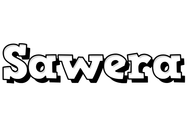 Sawera snowing logo