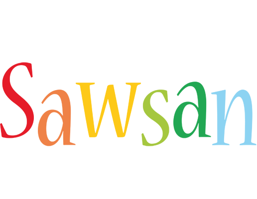 Sawsan birthday logo