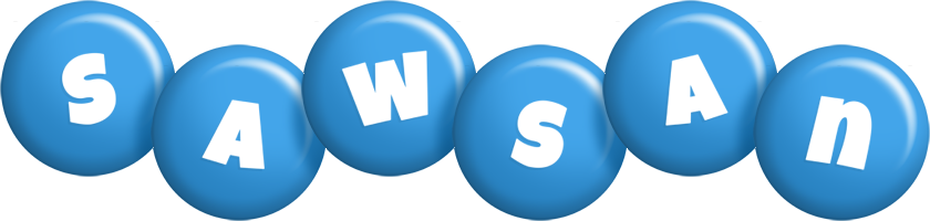 Sawsan candy-blue logo