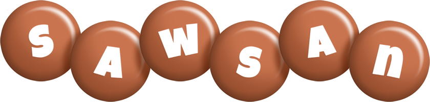 Sawsan candy-brown logo