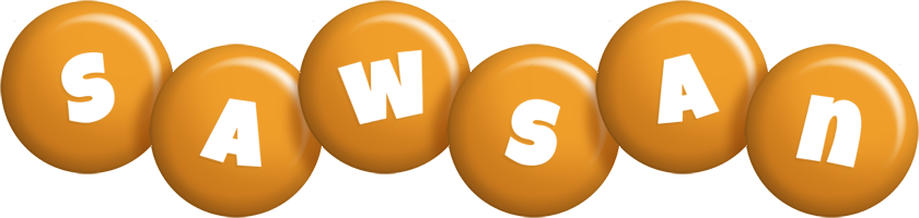 Sawsan candy-orange logo