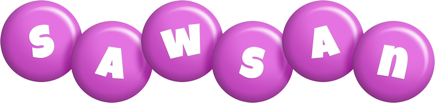 Sawsan candy-purple logo
