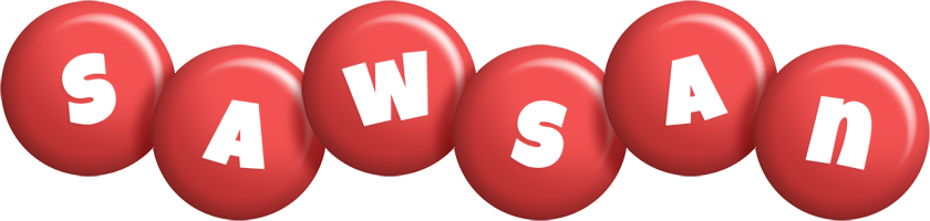 Sawsan candy-red logo