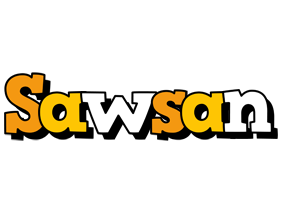 Sawsan cartoon logo